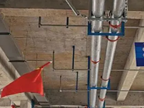 沁源管廊支架的安装方法